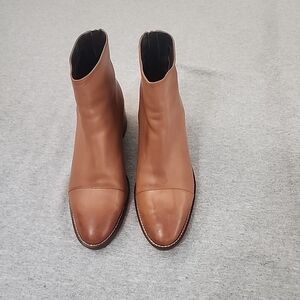 Cole Haan Tan Ankle Boots